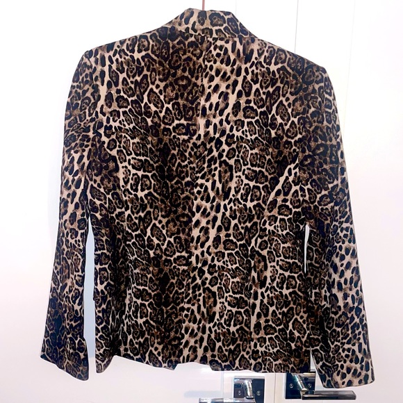 NWT🏷️ A.L.C. Alton Leopard Print Dbl Breasted Blazer sz: 6 - Picture 2 of 7